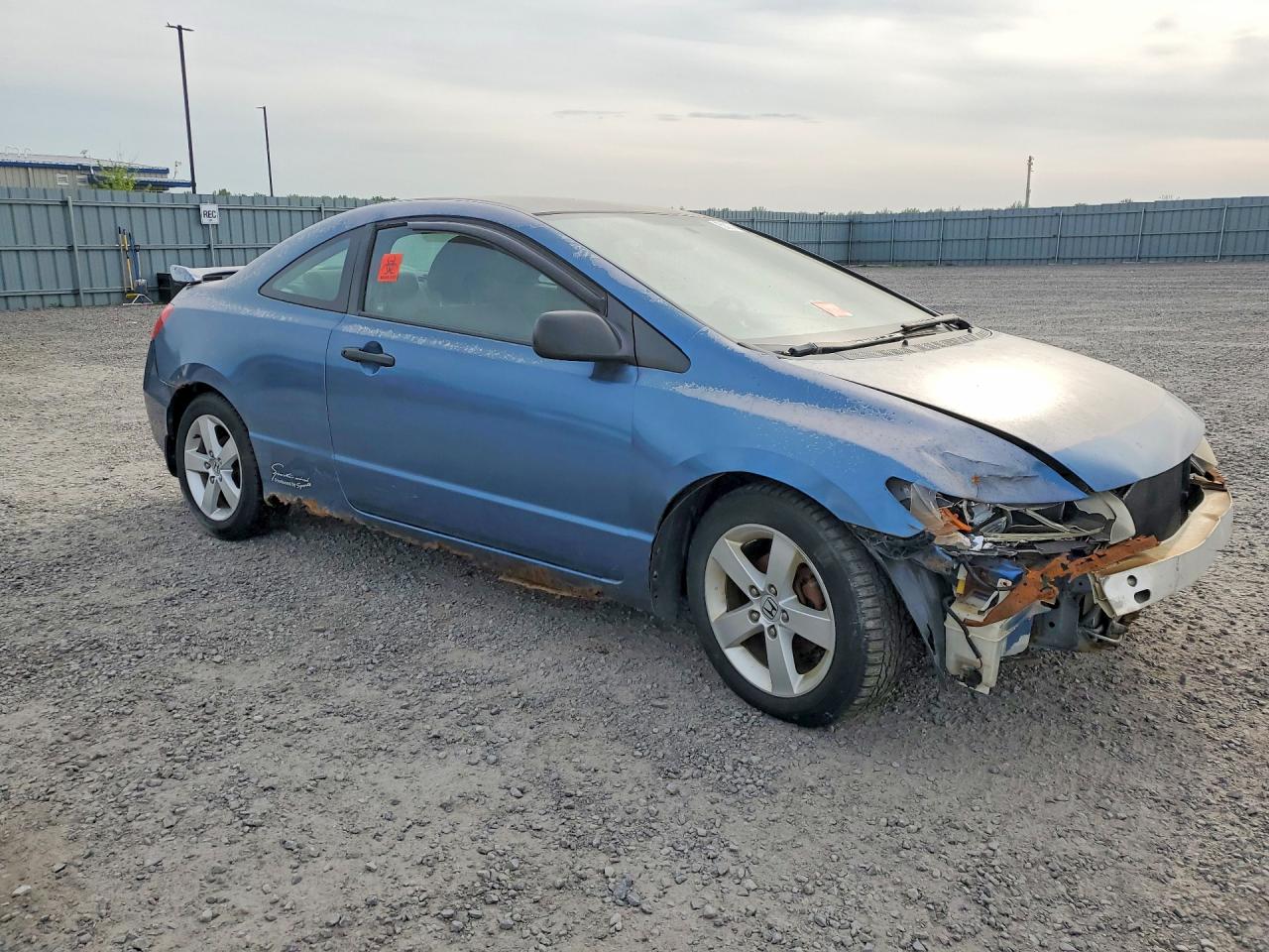 2009 Honda Civic Dx Blue vin: 2HGFG12209H003422