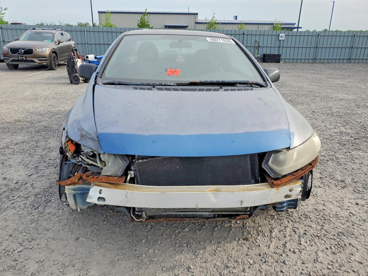2009 Honda Civic Dx Blue vin: 2HGFG12209H003422