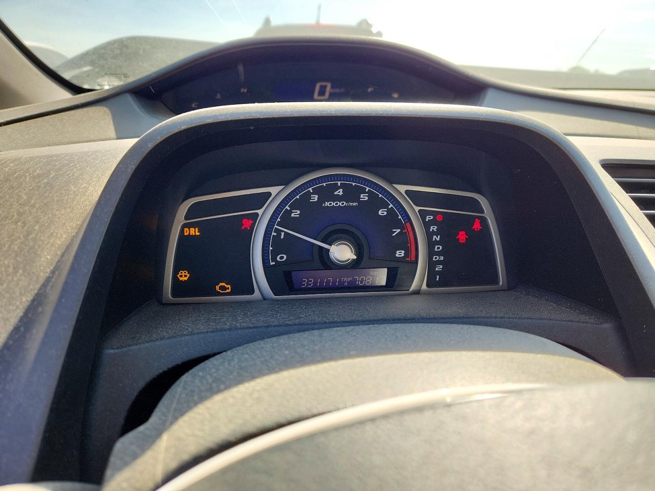 2008 Honda Civic Dx Silver vin: 2HGFG12238H000870