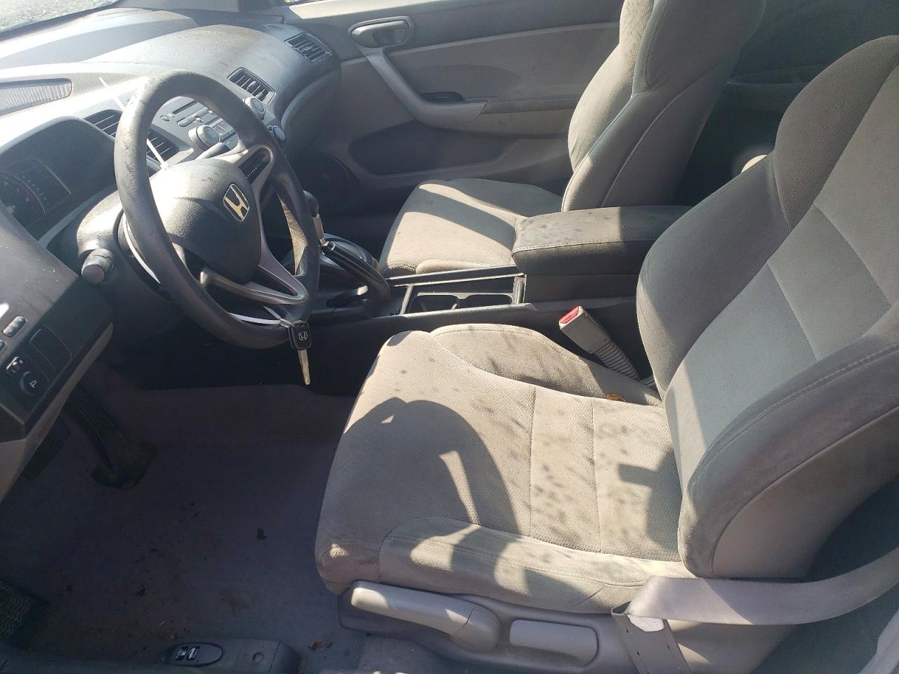 2009 Honda Civic Dx White vin: 2HGFG12279H008536