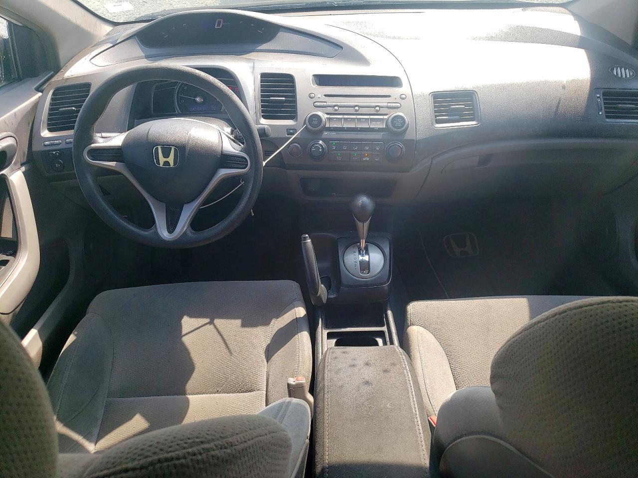 2009 Honda Civic Dx White vin: 2HGFG12279H008536