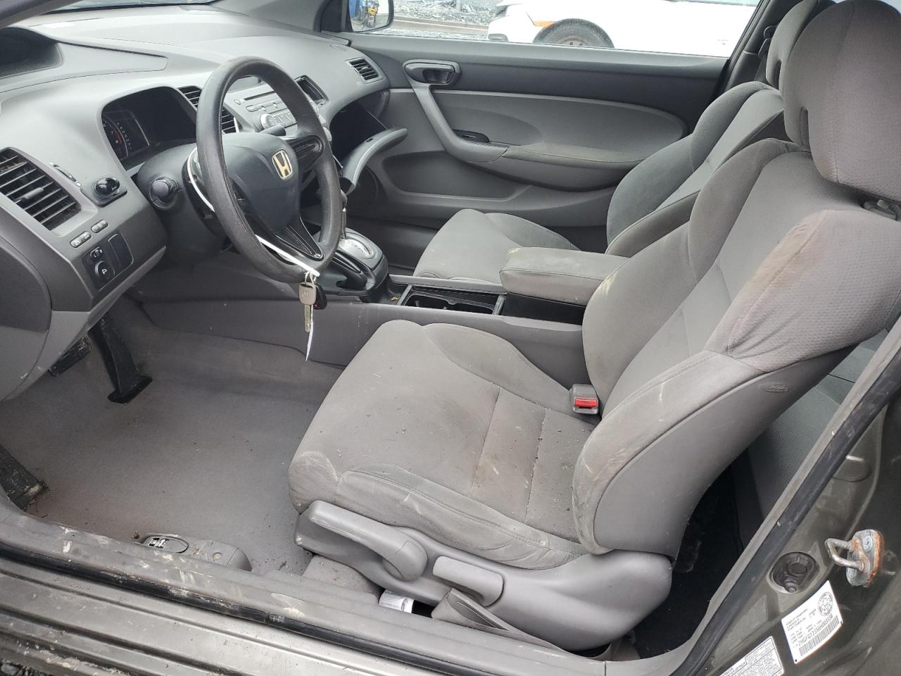 2006 Honda Civic Dx Vp Gray vin: 2HGFG12356H003338