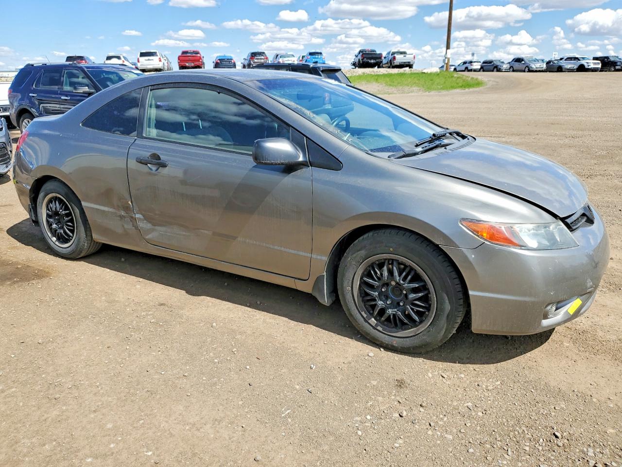 2008 Honda Civic Dx-g Gray vin: 2HGFG12358H013676