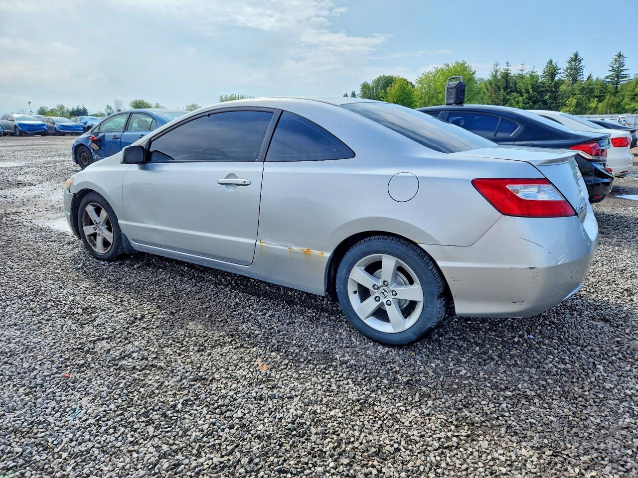 2006 Honda Civic Silver vin: 2HGFG12606H004505