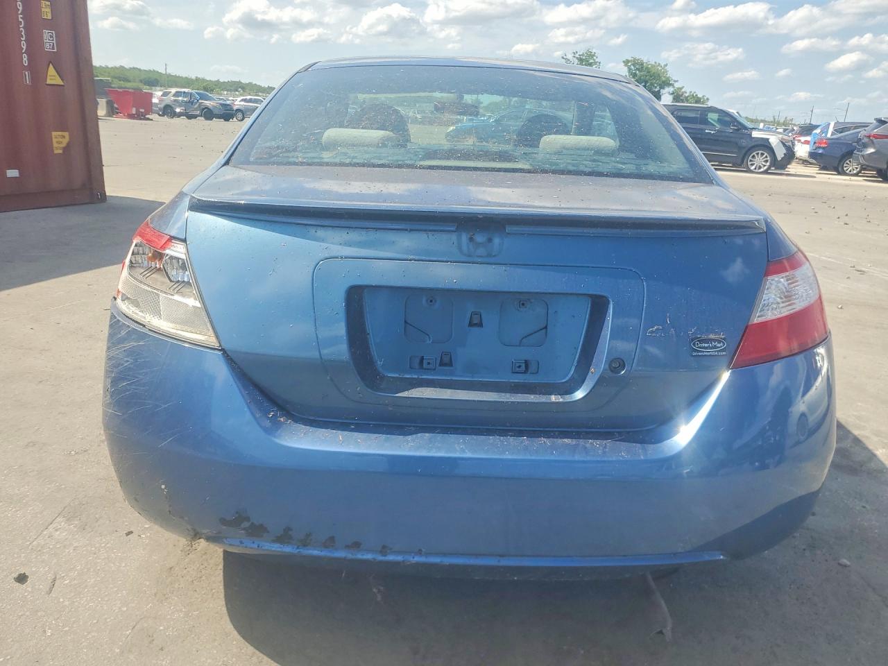 2006 Honda Civic Lx Синий vin: 2HGFG12606H524686