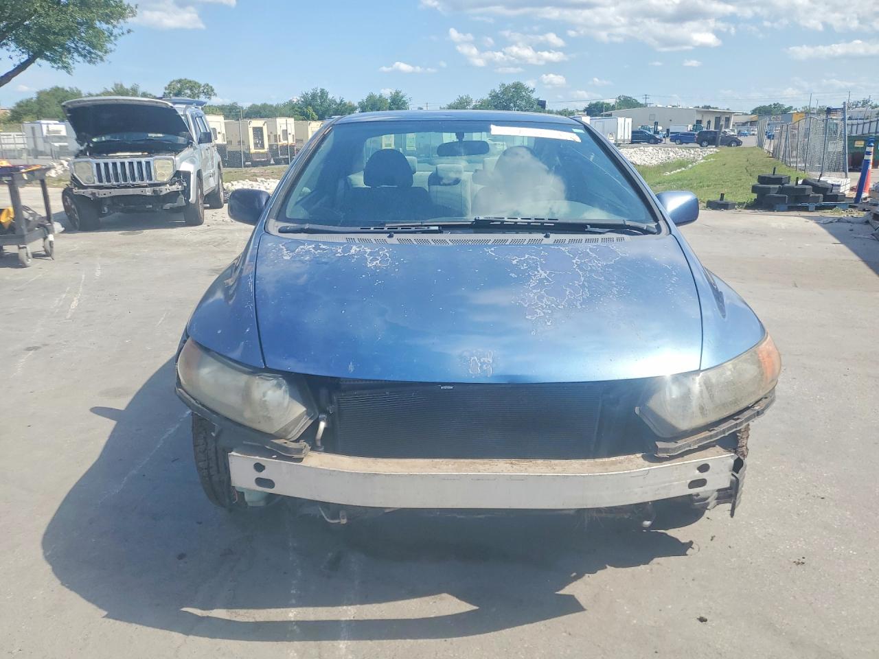 2006 Honda Civic Lx Синий vin: 2HGFG12606H524686