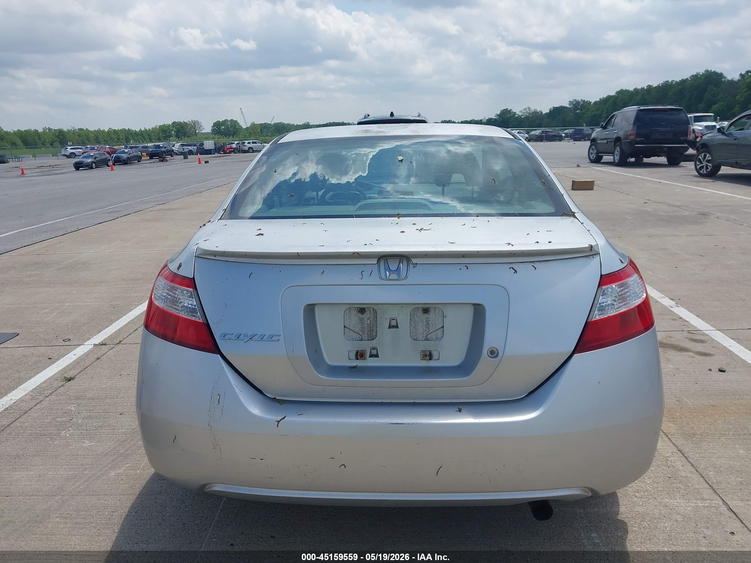2006 Honda Civic Lx Silver vin: 2HGFG12606H555355