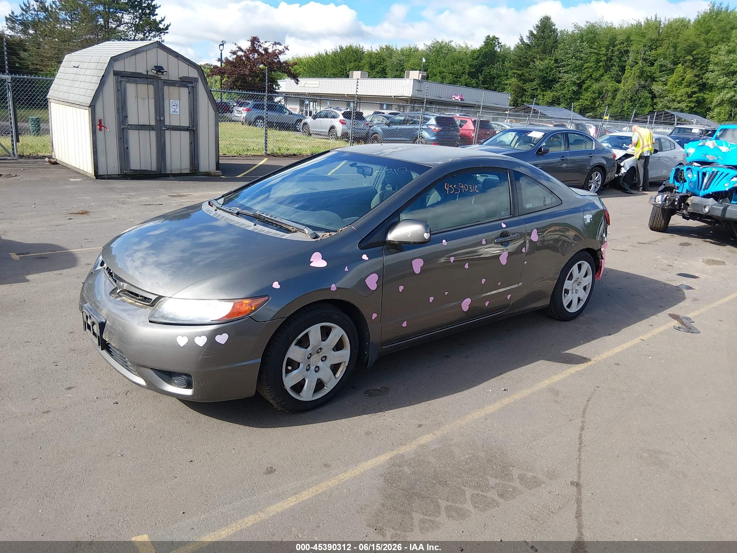 2006 Honda Civic Lx Gold vin: 2HGFG12606H571264