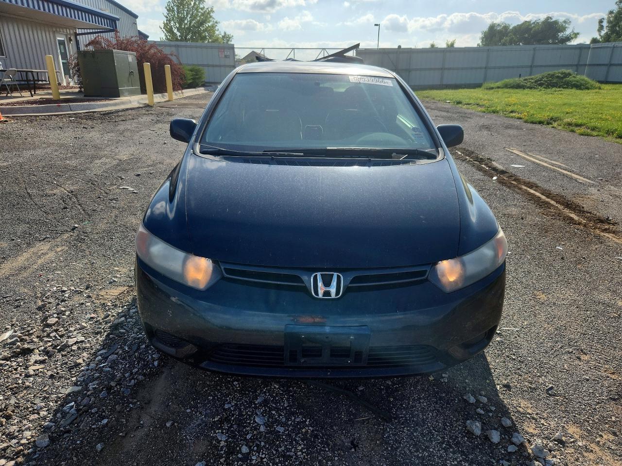 2006 Honda Civic Lx Black vin: 2HGFG12606H580157