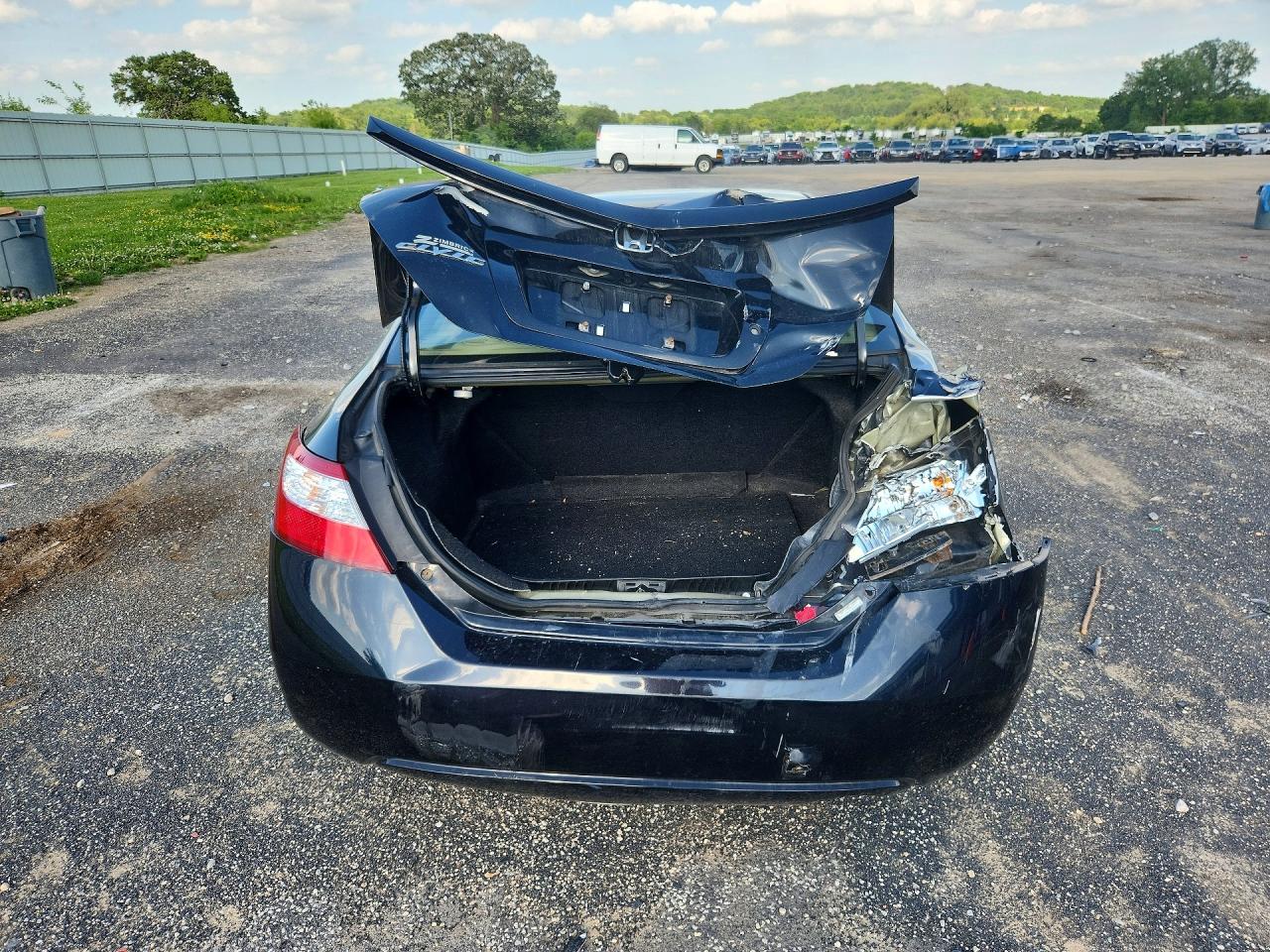 2006 Honda Civic Lx Black vin: 2HGFG12606H580157