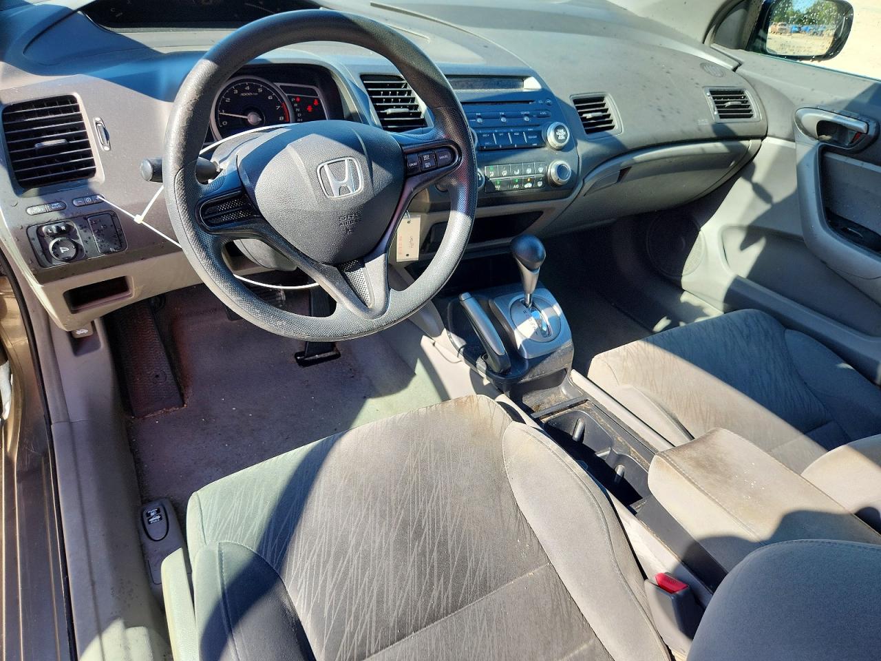 2006 Honda Civic Lx Gray vin: 2HGFG12606H581857