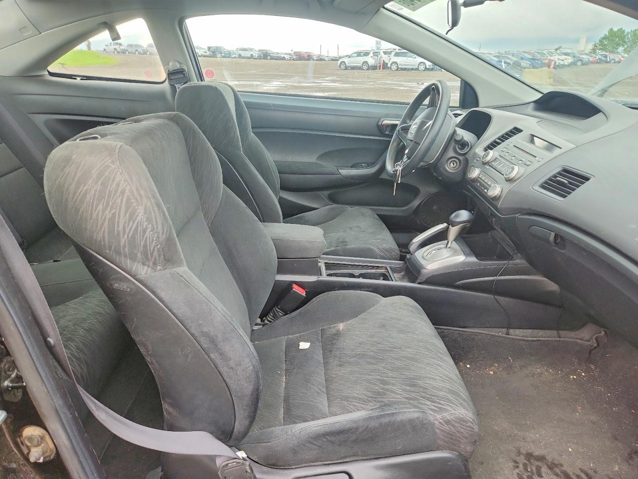 2007 Honda Civic Lx Black vin: 2HGFG12607H011696