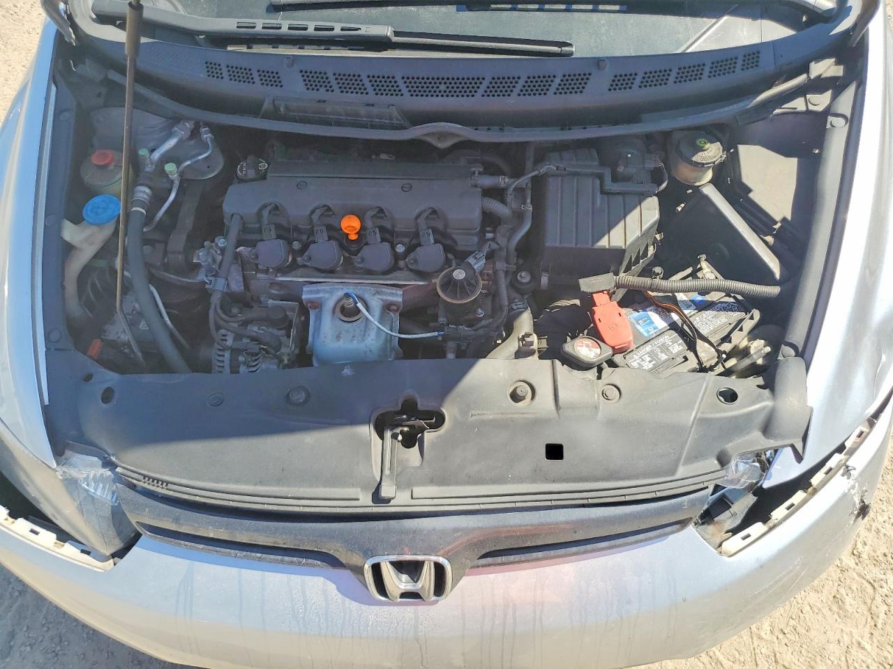 2007 Honda Civic Lx Silver vin: 2HGFG12607H504245