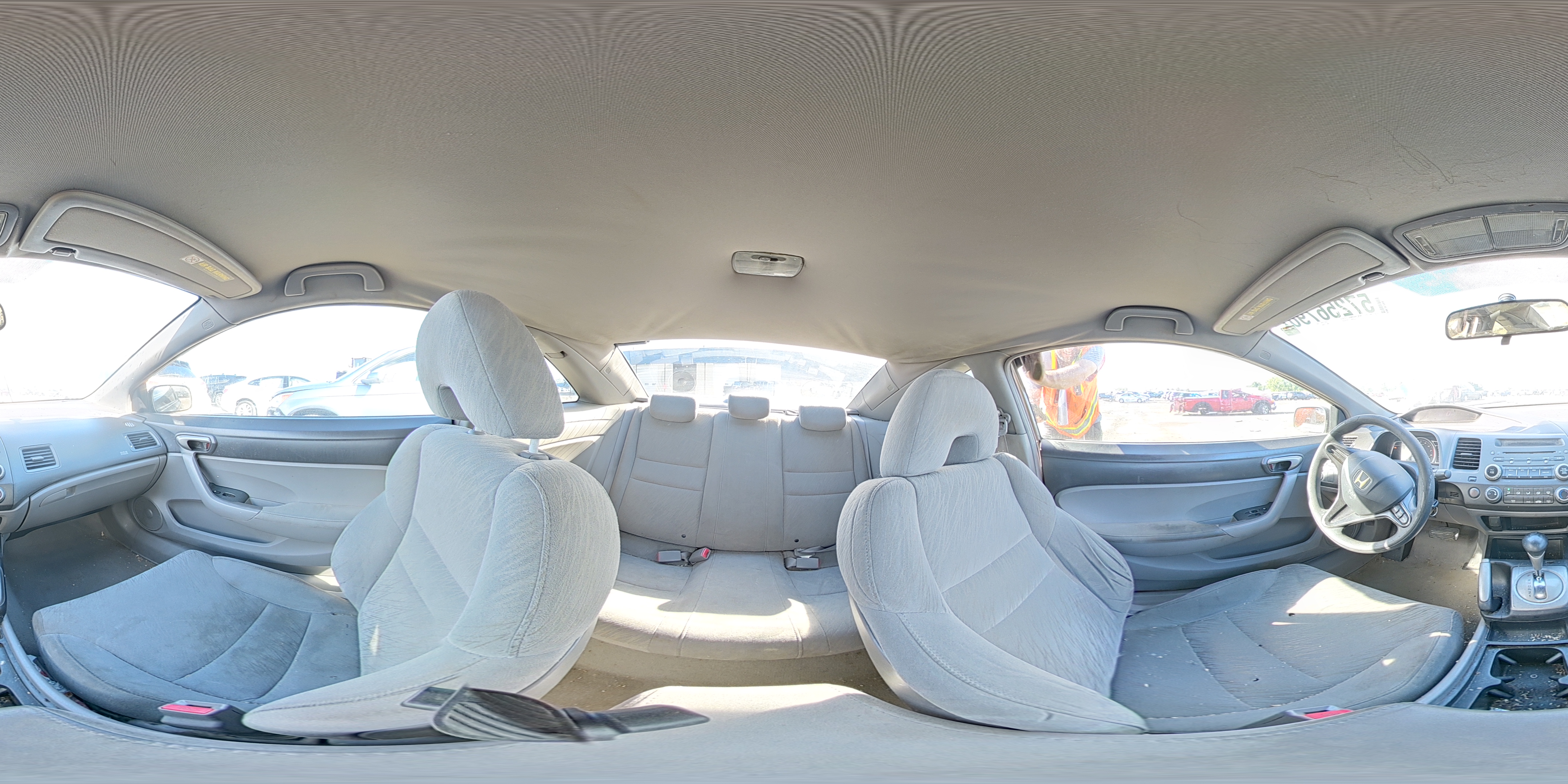 2007 Honda Civic Lx Silver vin: 2HGFG12607H513088