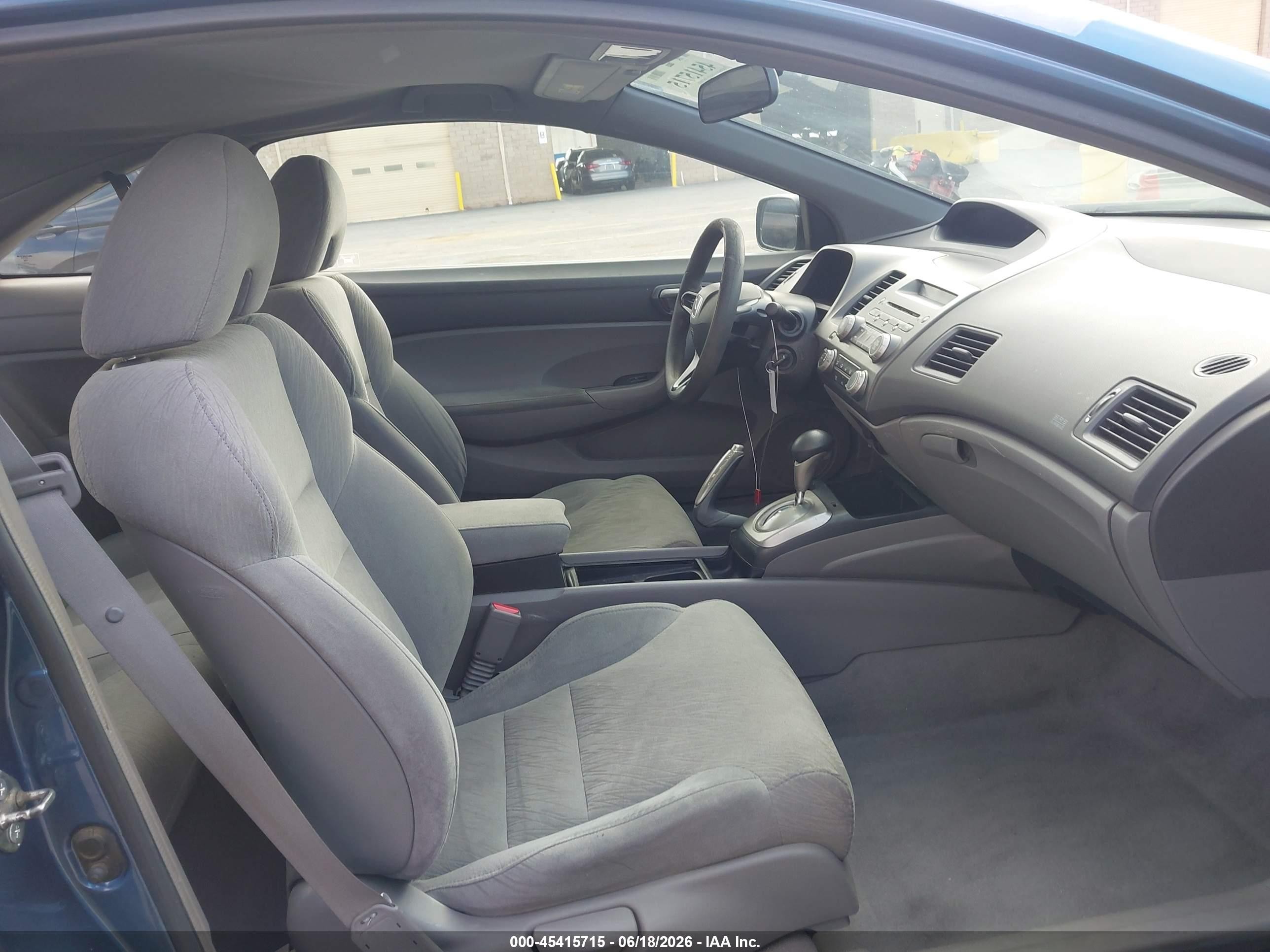 2007 Honda Civic Lx Light Blue vin: 2HGFG12607H542963