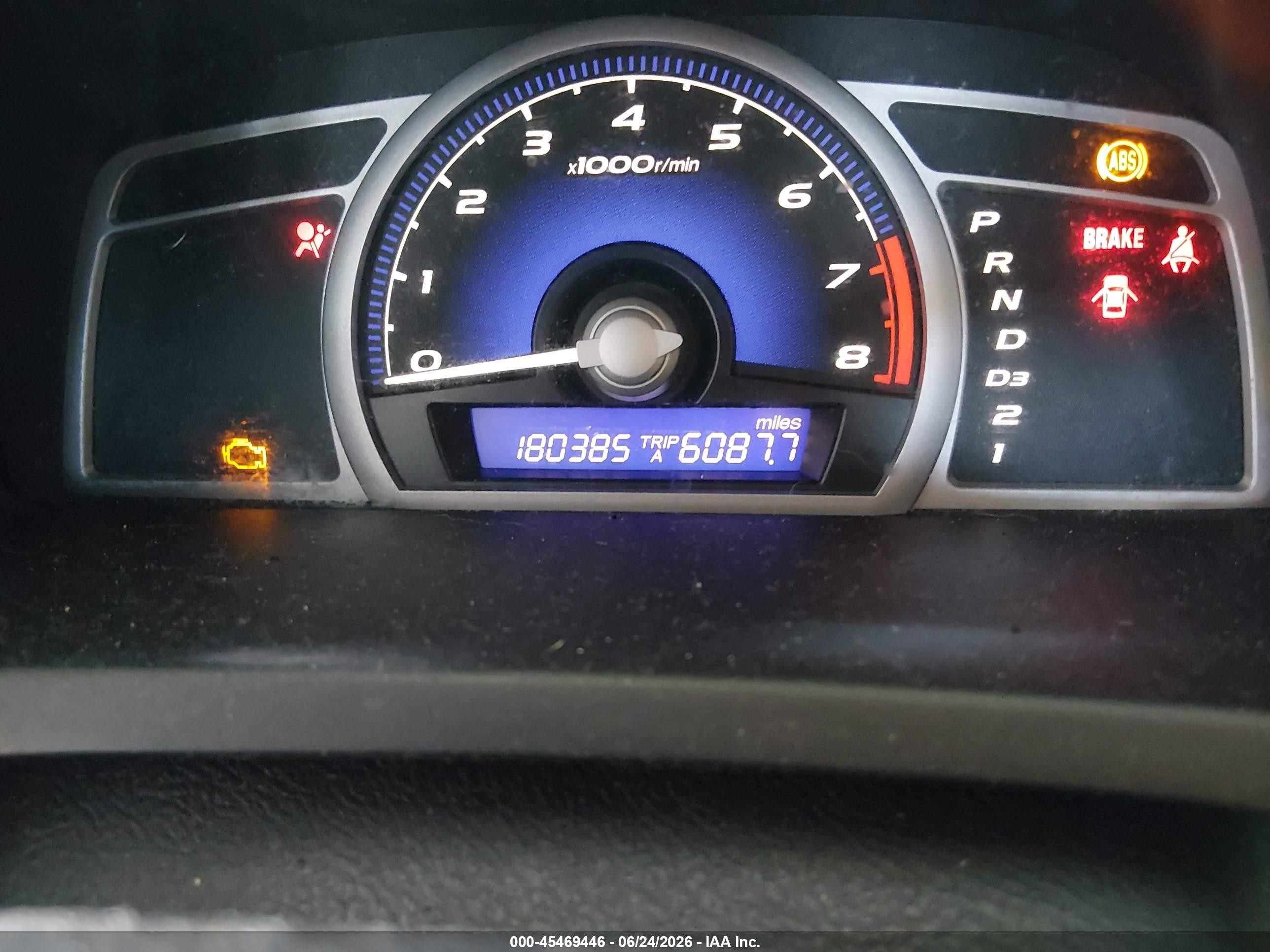 2007 Honda Civic Lx Gray vin: 2HGFG12607H563117