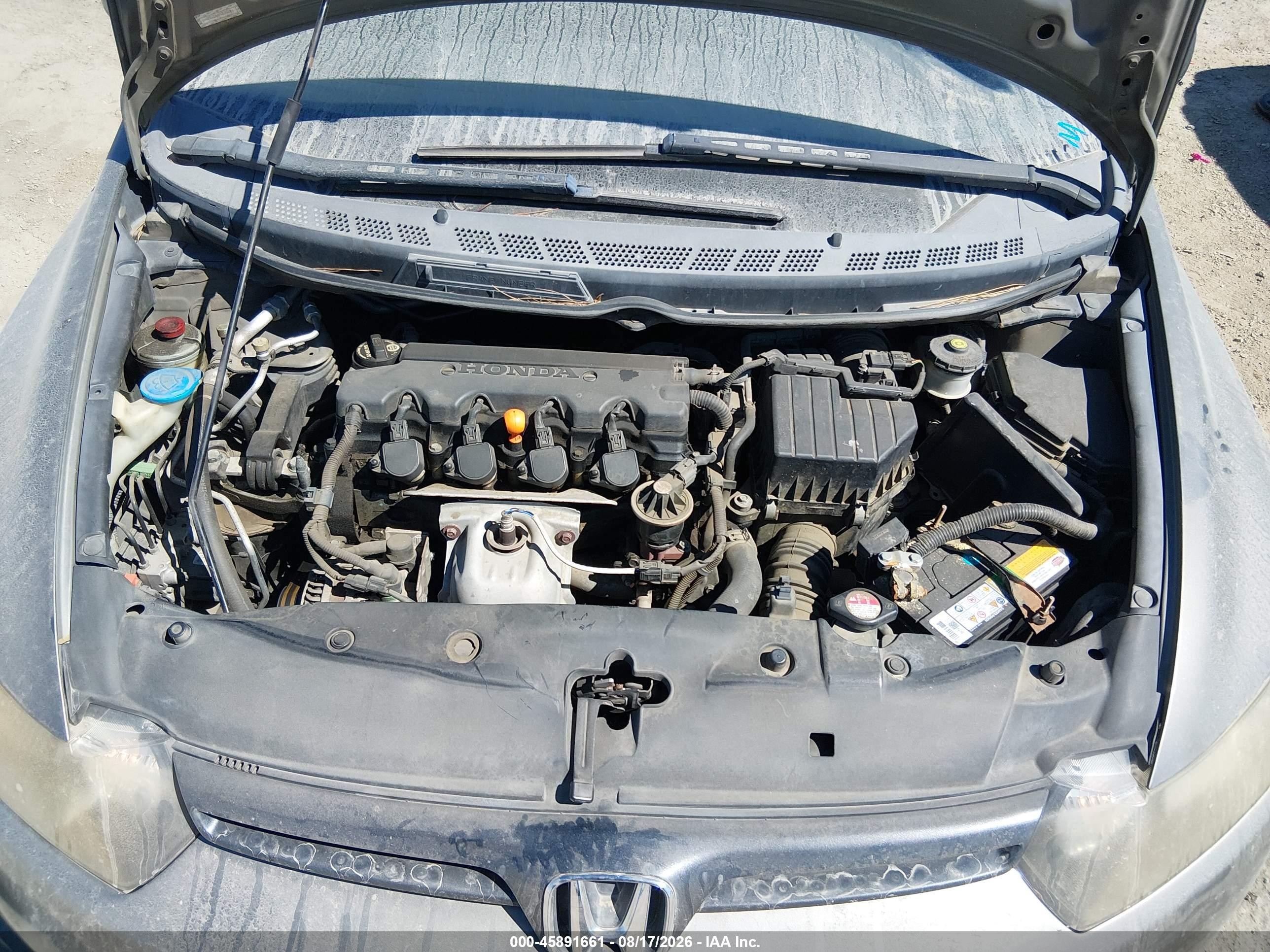 2007 Honda Civic Lx Silver vin: 2HGFG12607H572691