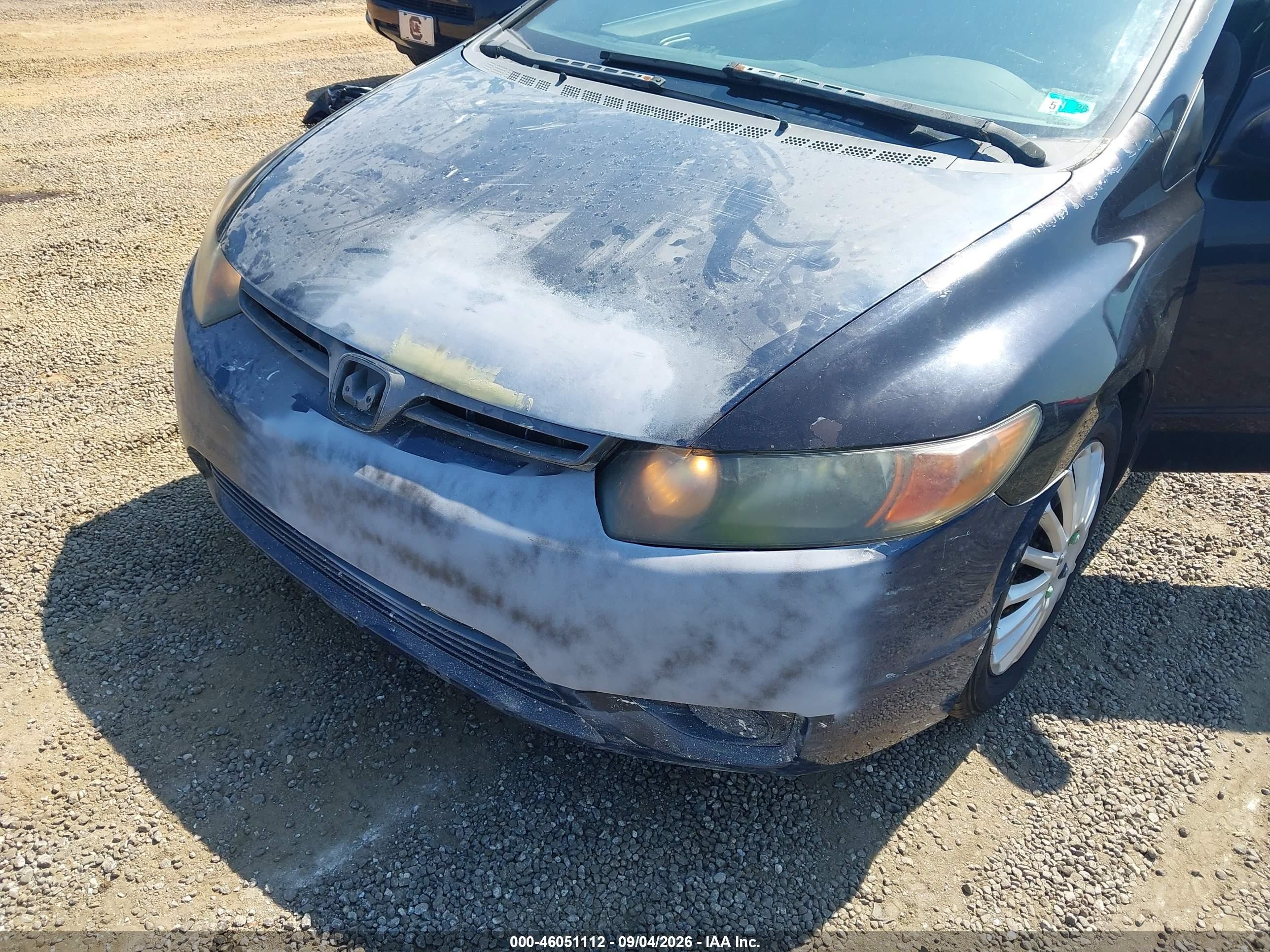 2008 Honda Civic Lx Black vin: 2HGFG12608H503257
