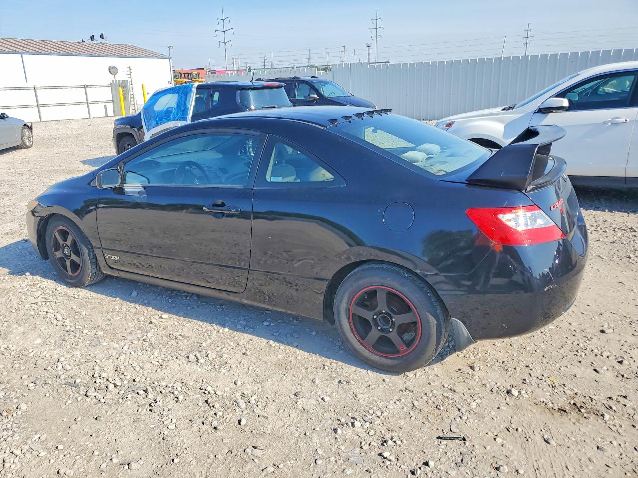 2008 Honda Civic Lx Черный vin: 2HGFG12608H516185