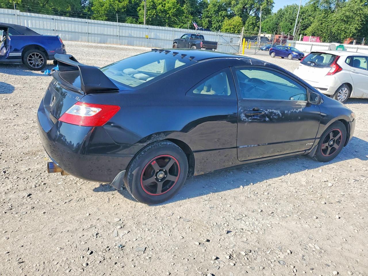 2008 Honda Civic Lx Черный vin: 2HGFG12608H516185