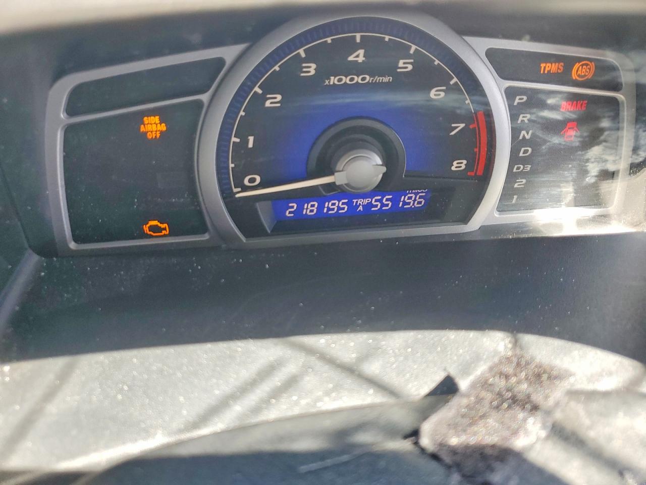 2008 Honda Civic Lx Blue vin: 2HGFG12608H541720