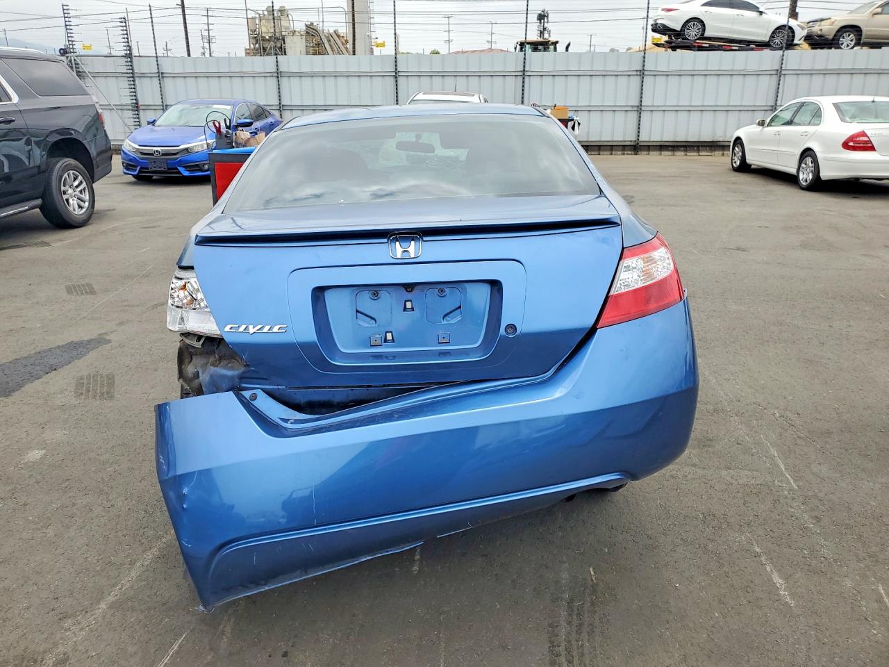2008 Honda Civic Lx Blue vin: 2HGFG12608H541720