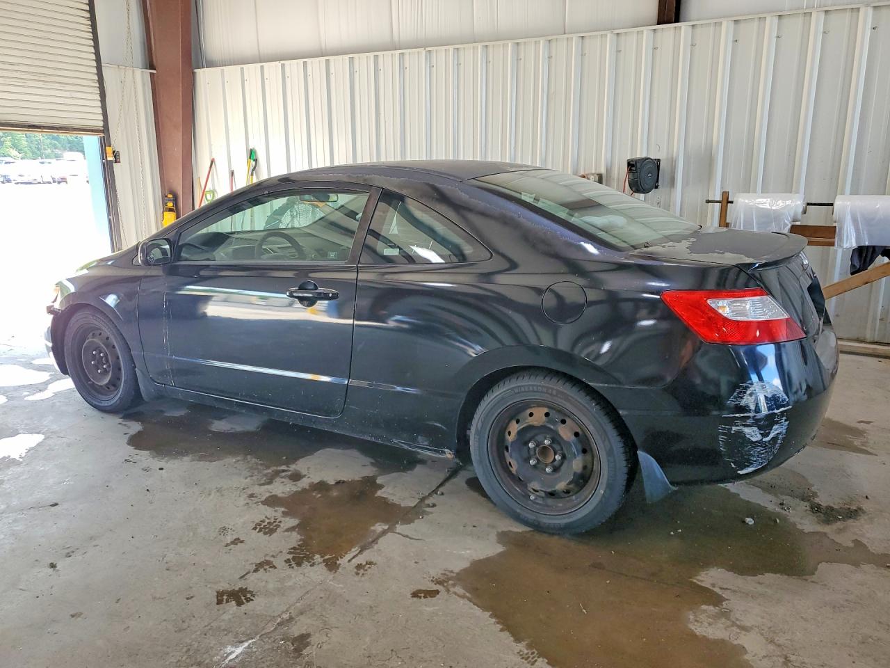 2008 Honda Civic Lx Black vin: 2HGFG12608H581621