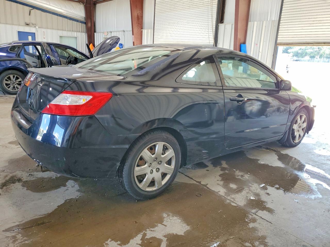 2008 Honda Civic Lx Black vin: 2HGFG12608H581621