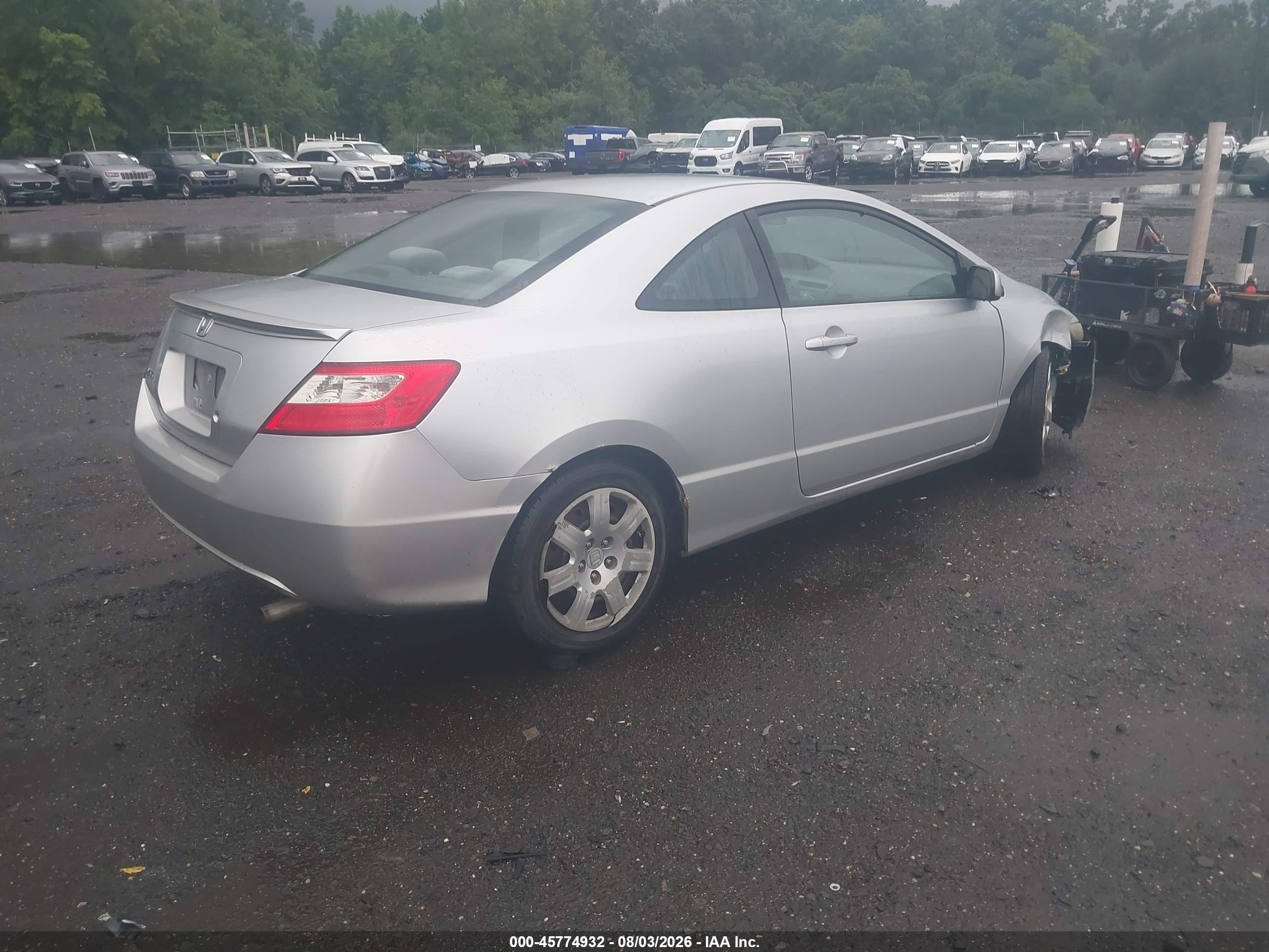 2009 Honda Civic Lx Silver vin: 2HGFG12609H503857