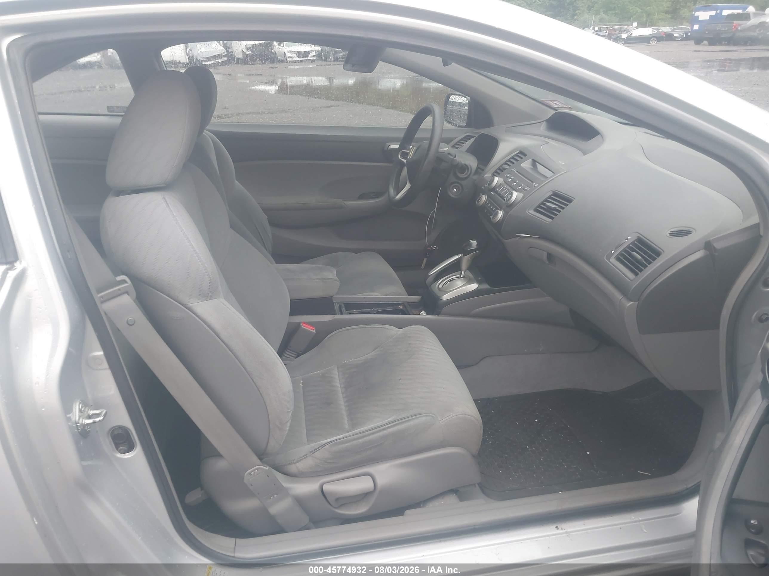 2009 Honda Civic Lx Silver vin: 2HGFG12609H503857
