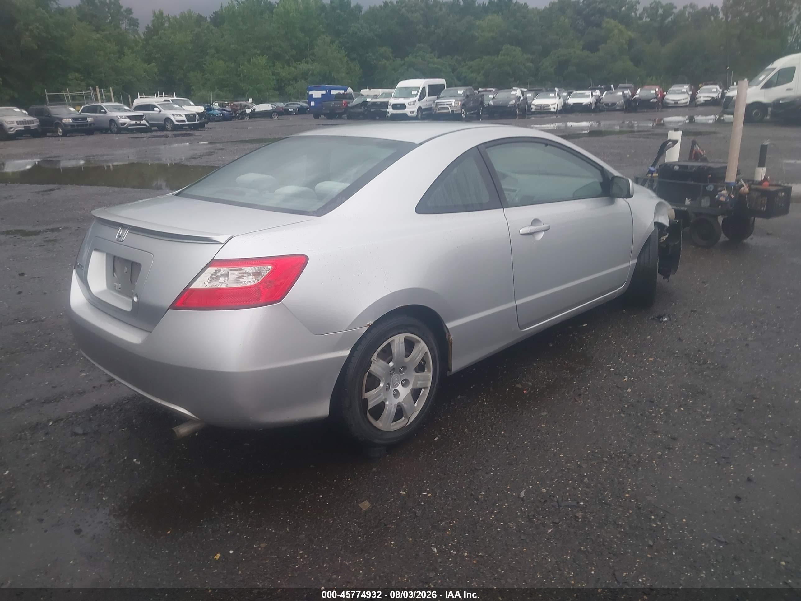 2009 Honda Civic Lx Silver vin: 2HGFG12609H503857