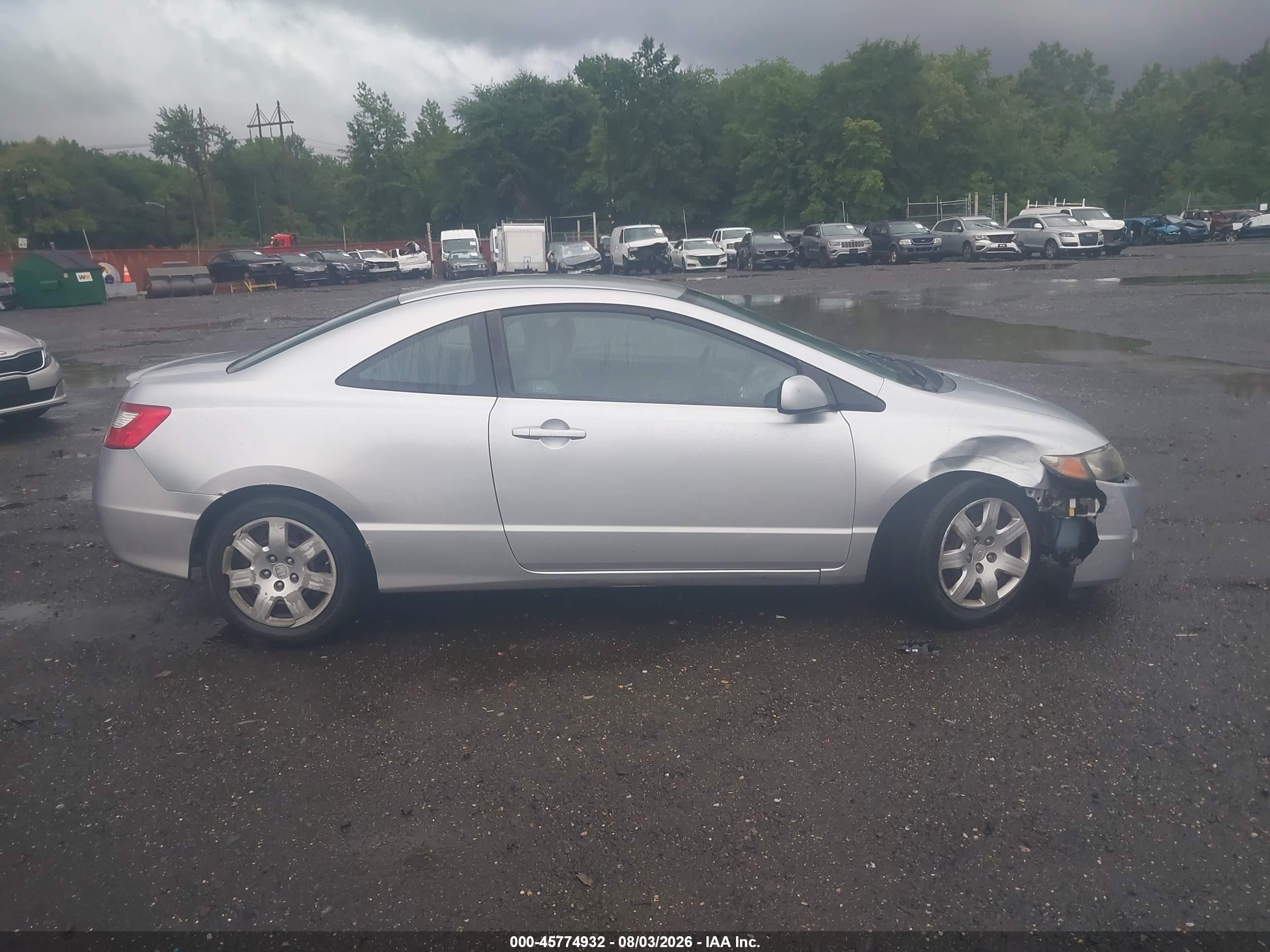2009 Honda Civic Lx Silver vin: 2HGFG12609H503857