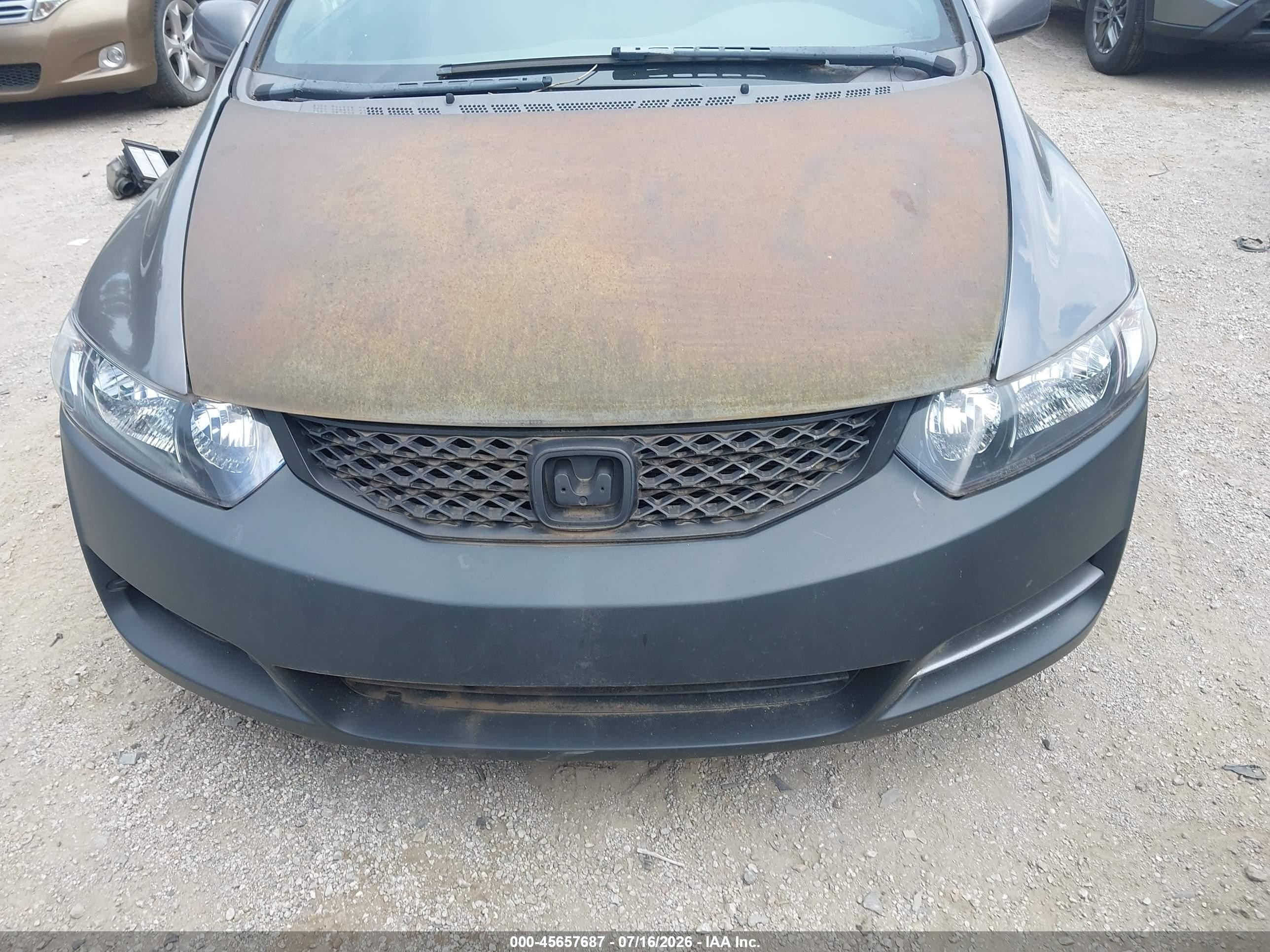2009 Honda Civic Lx Серый vin: 2HGFG12609H506869