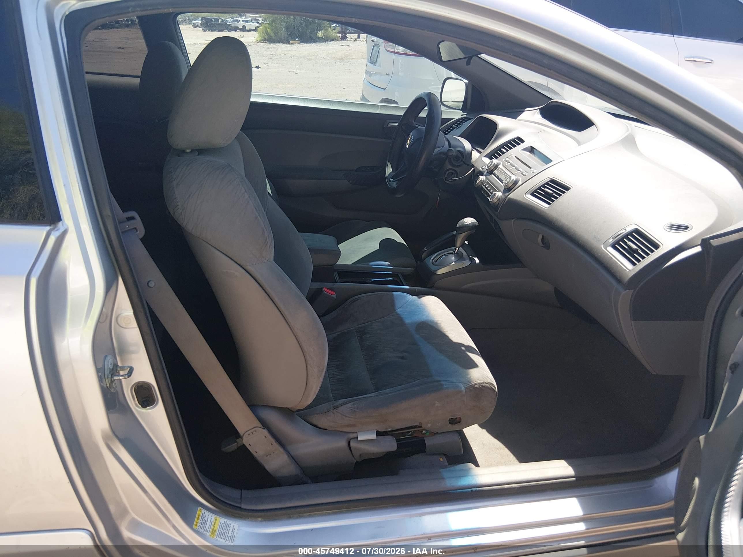 2006 Honda Civic Lx Silver vin: 2HGFG12616H000771