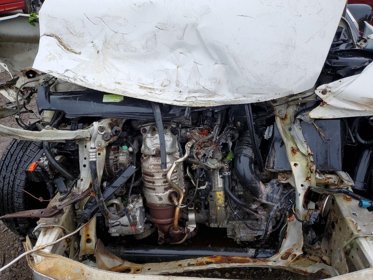 2006 Honda Civic Lx Белый vin: 2HGFG12616H500512