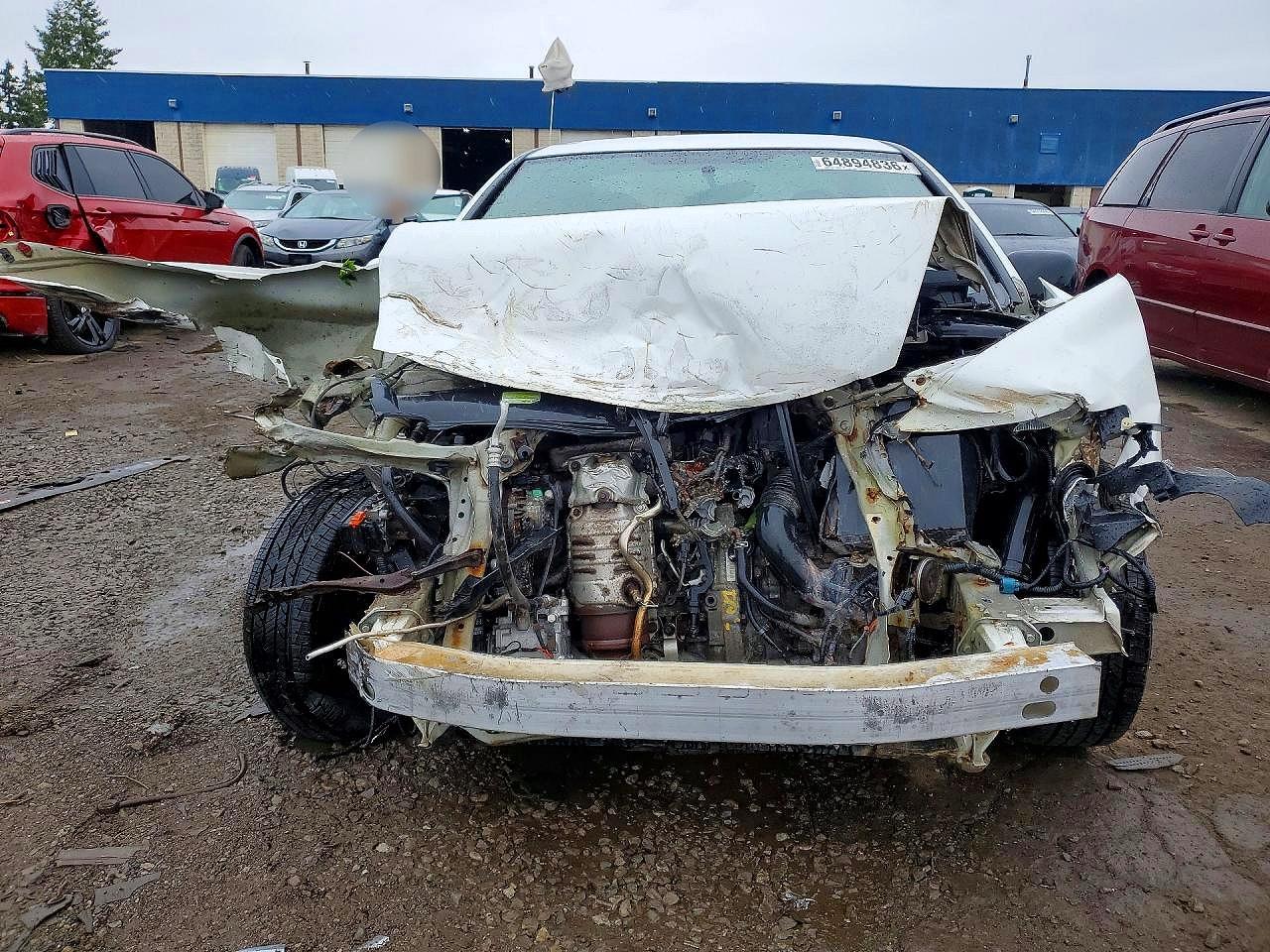 2006 Honda Civic Lx Белый vin: 2HGFG12616H500512