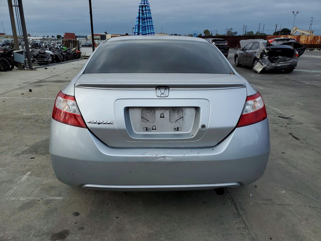 2006 Honda Civic Lx Silver vin: 2HGFG12616H535244