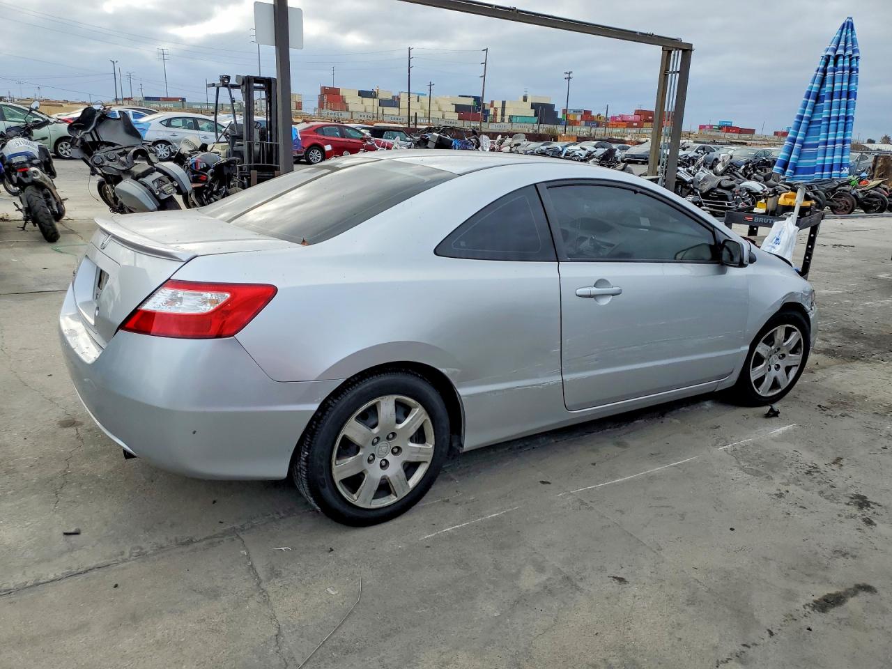 2006 Honda Civic Lx Silver vin: 2HGFG12616H535244