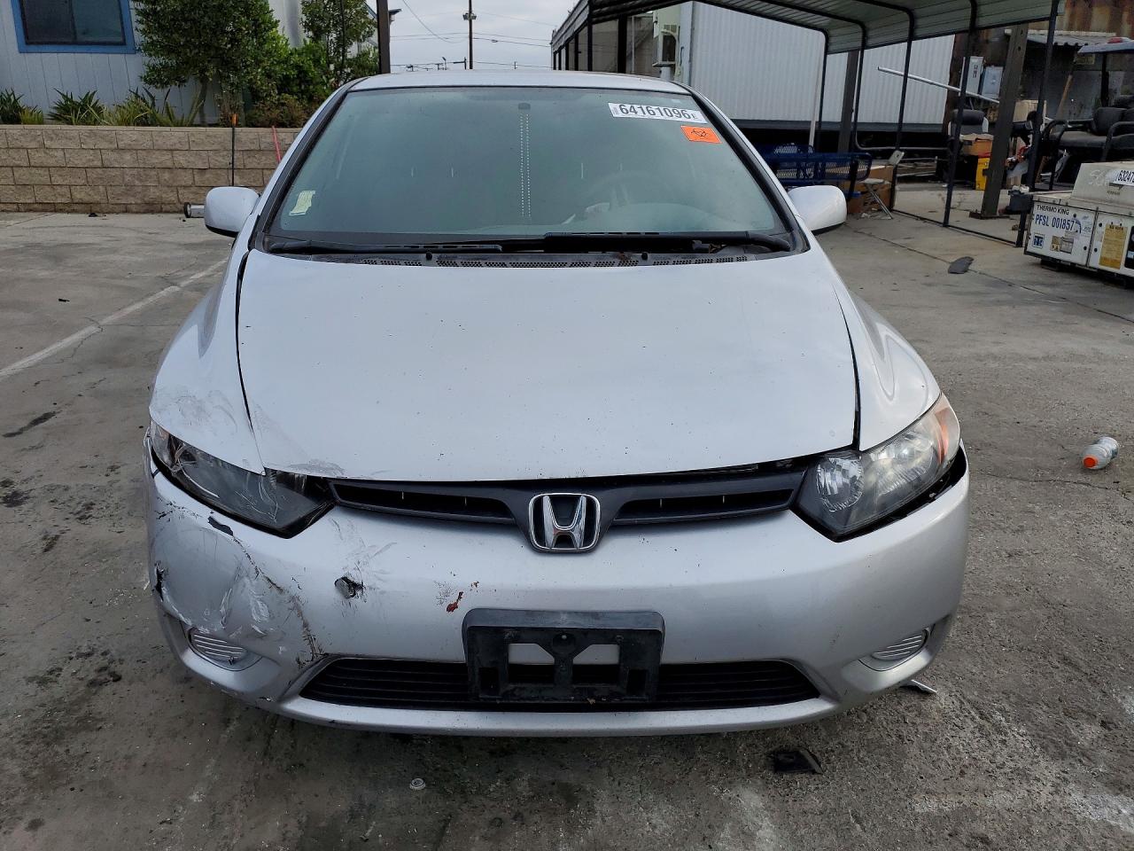 2006 Honda Civic Lx Silver vin: 2HGFG12616H535244