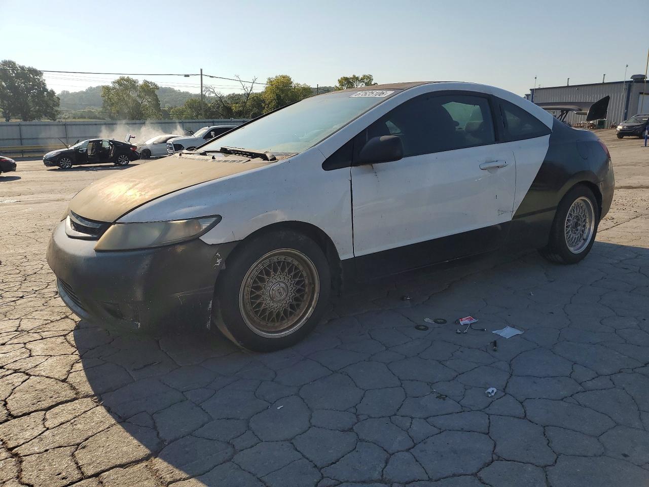 2007 Honda Civic Lx Двухцветный vin: 2HGFG12617H556354
