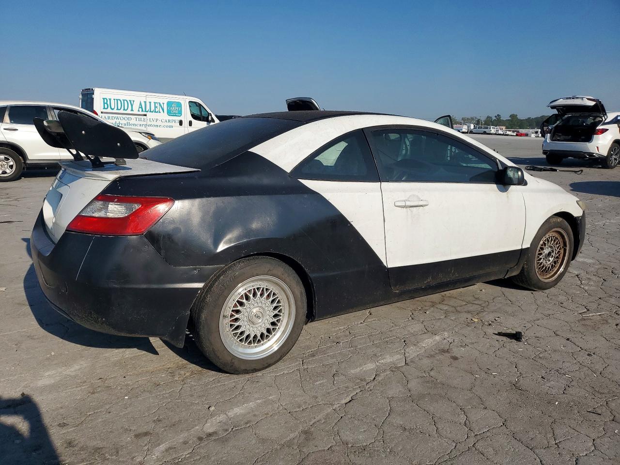 2007 Honda Civic Lx Двухцветный vin: 2HGFG12617H556354
