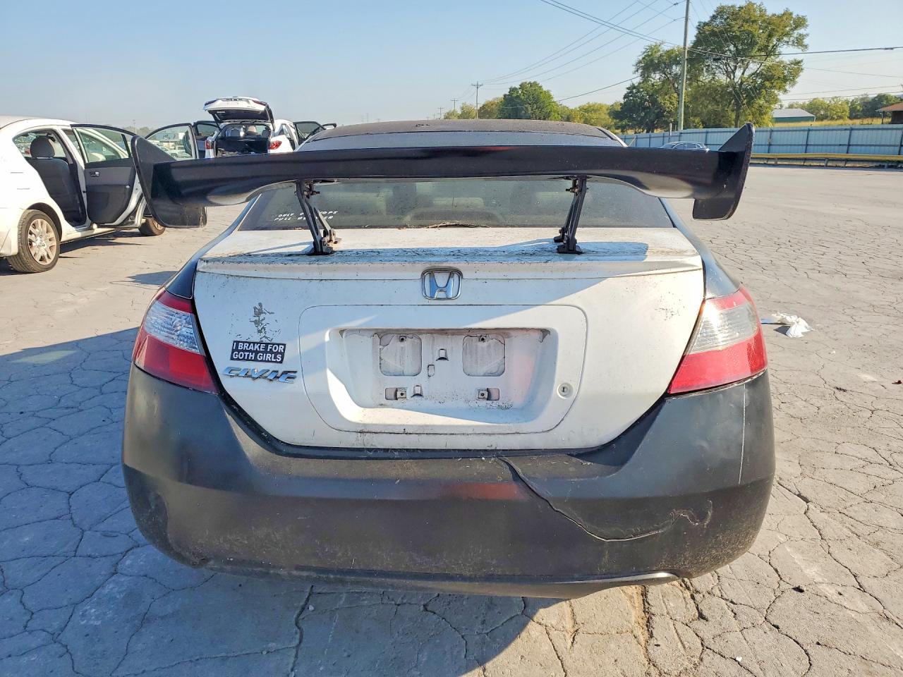 2007 Honda Civic Lx Двухцветный vin: 2HGFG12617H556354