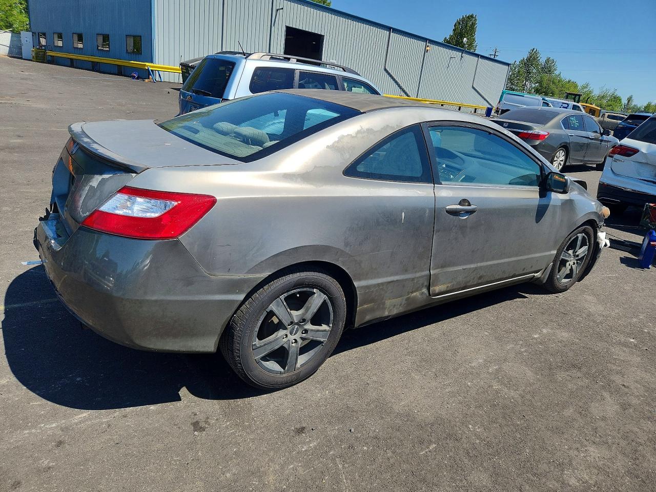 2008 Honda Civic Lx Tan vin: 2HGFG12618H515921