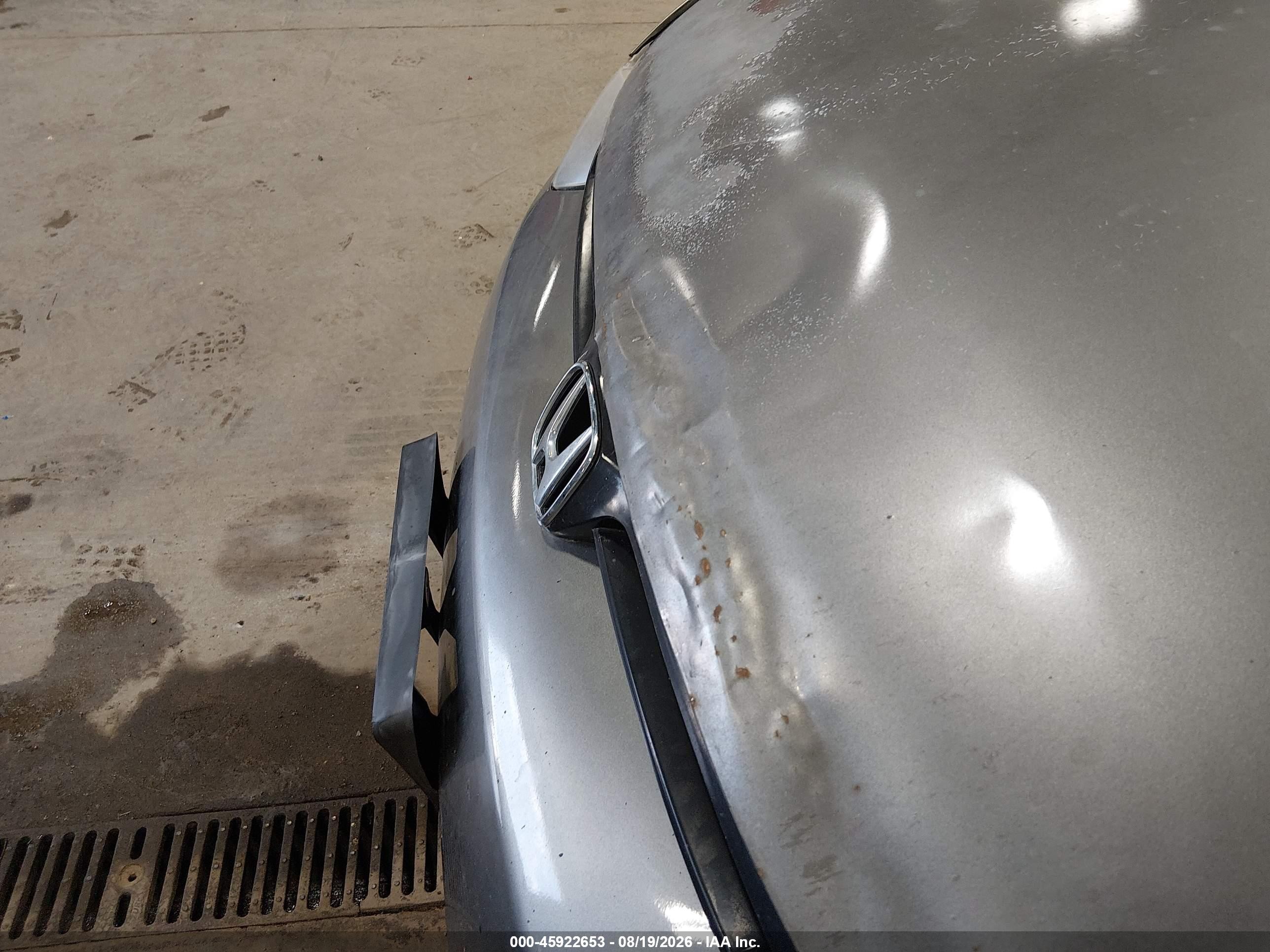 2008 Honda Civic Lx Gray vin: 2HGFG12618H553472