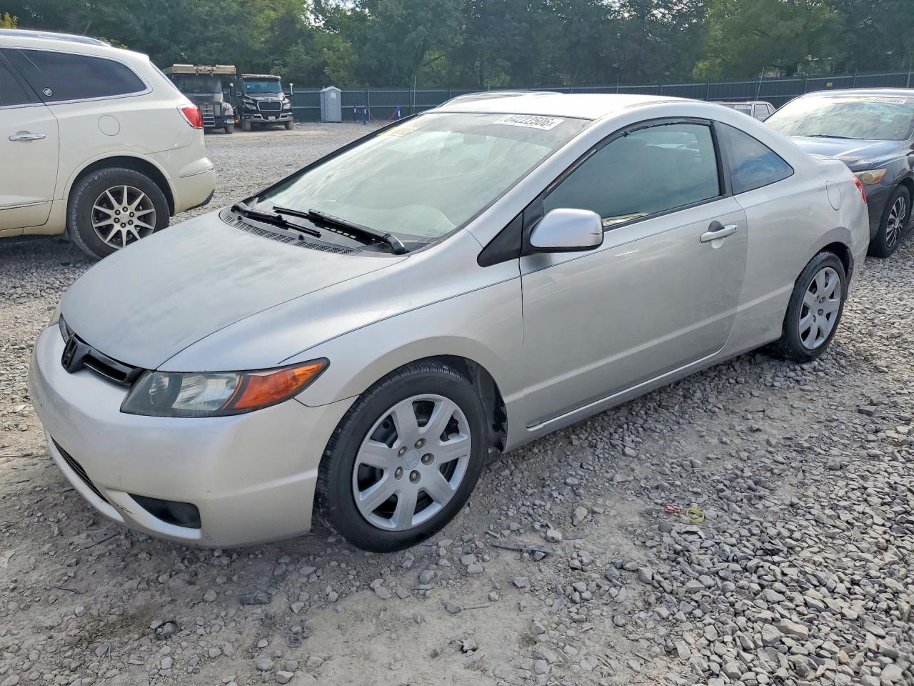 2008 Honda Civic Lx Silver vin: 2HGFG12618H563581