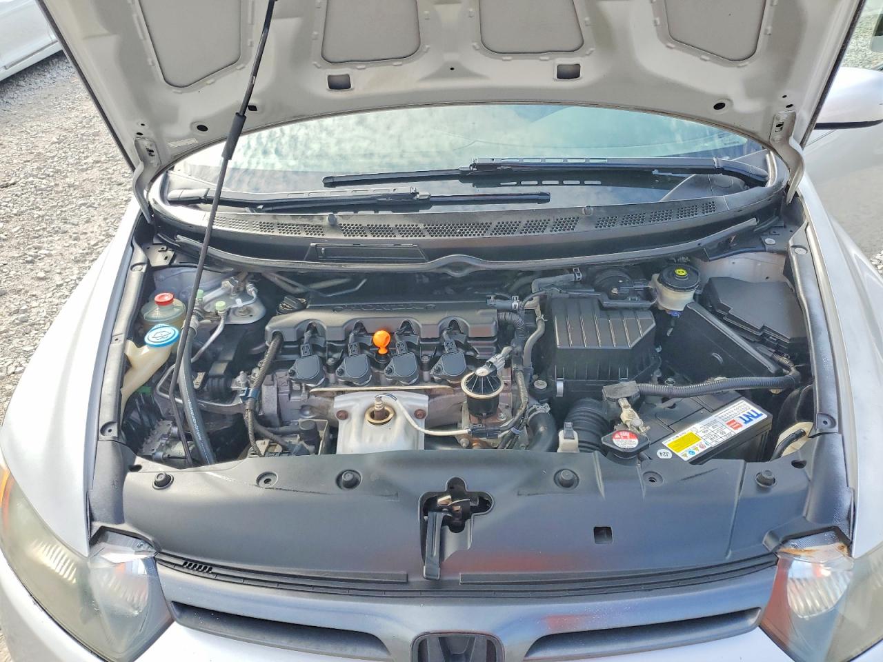 2008 Honda Civic Lx Silver vin: 2HGFG12618H563581
