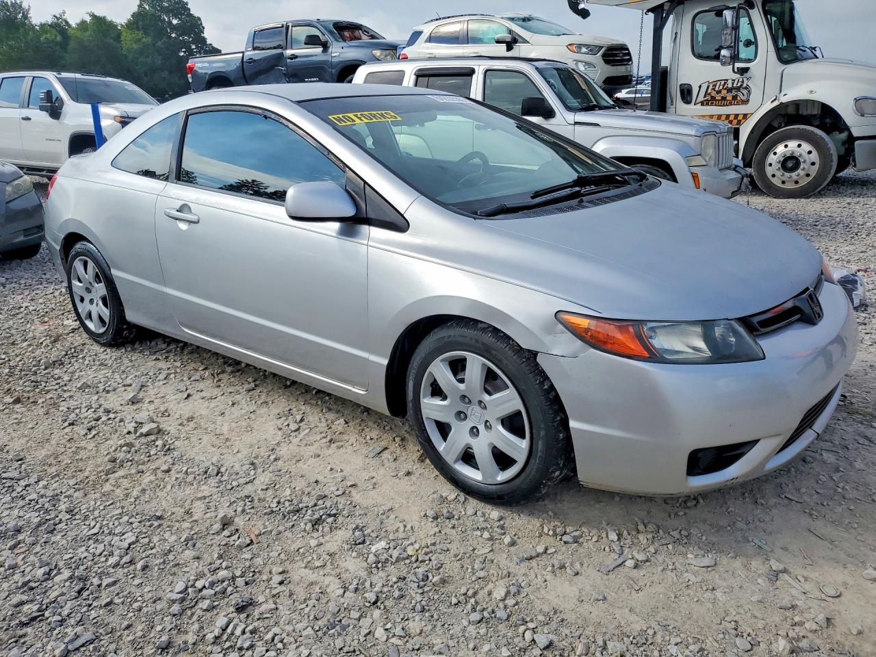 2008 Honda Civic Lx Silver vin: 2HGFG12618H563581