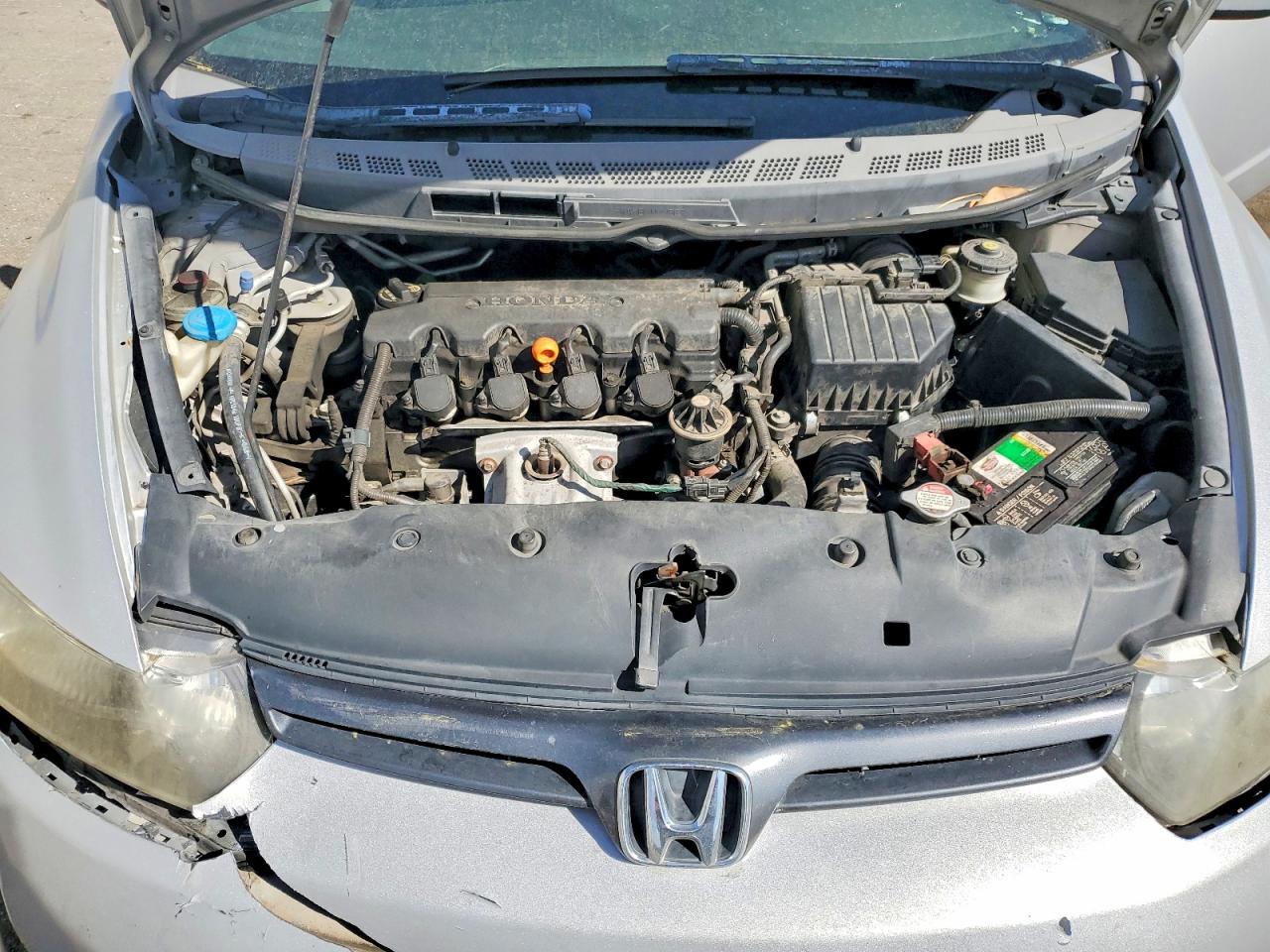 2008 Honda Civic Lx Silver vin: 2HGFG12618H576718