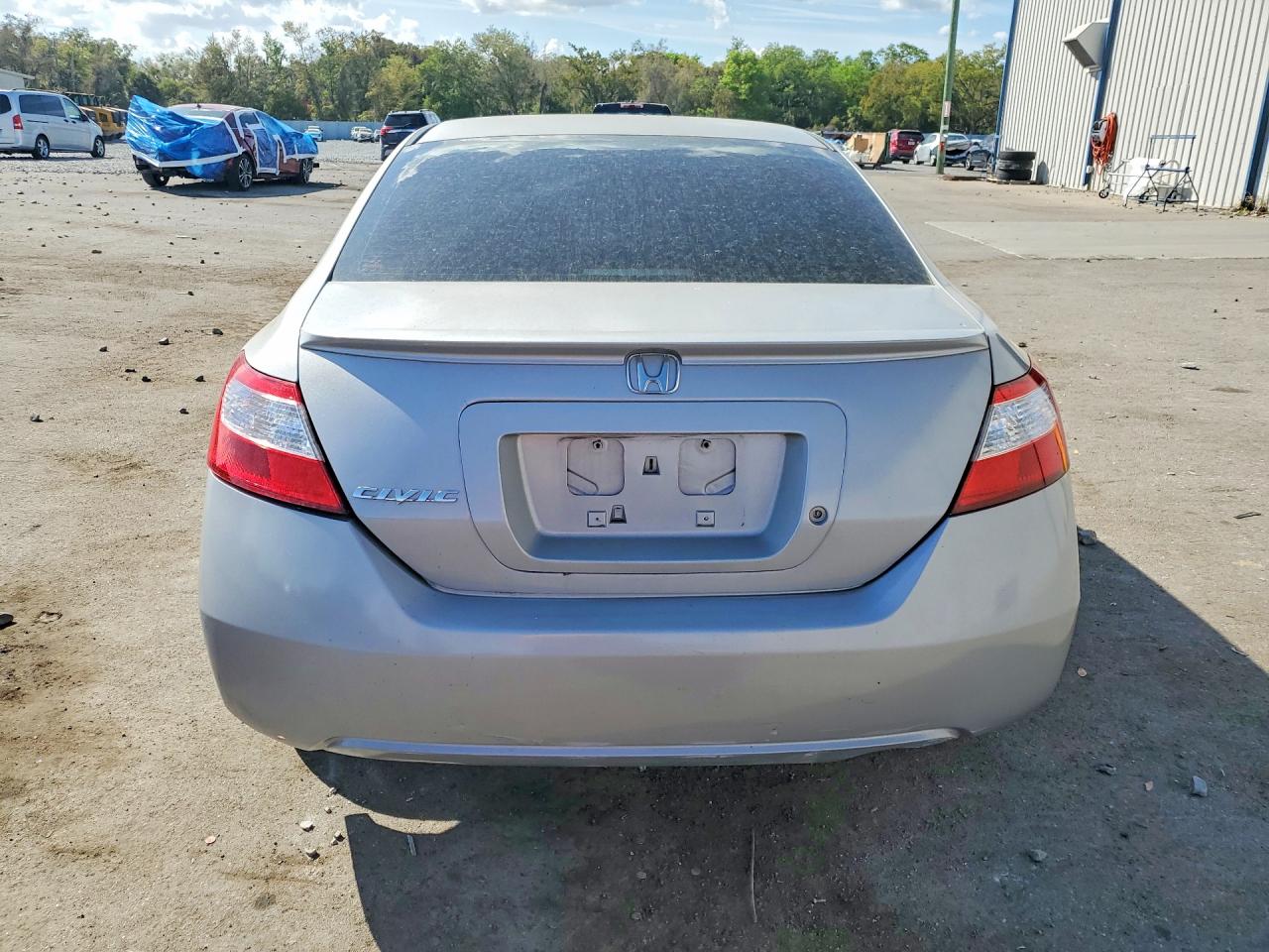 2008 Honda Civic Lx Silver vin: 2HGFG12618H576718