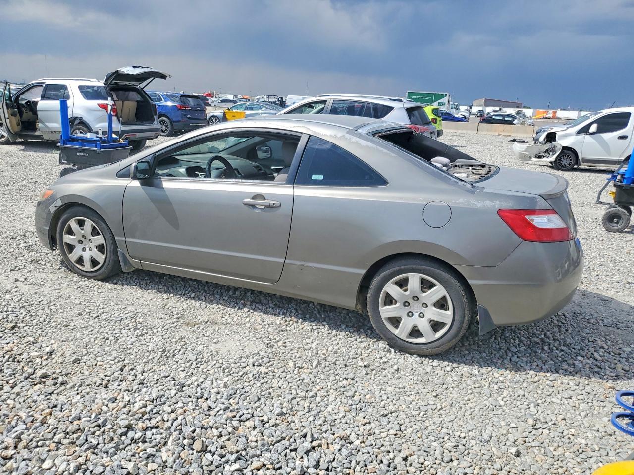 2006 Honda Civic Lx Tan vin: 2HGFG12626H533289